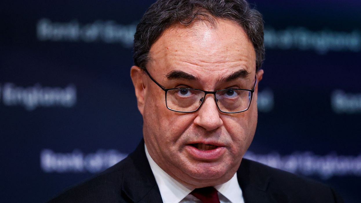 Bank of England governor Andrew Bailey