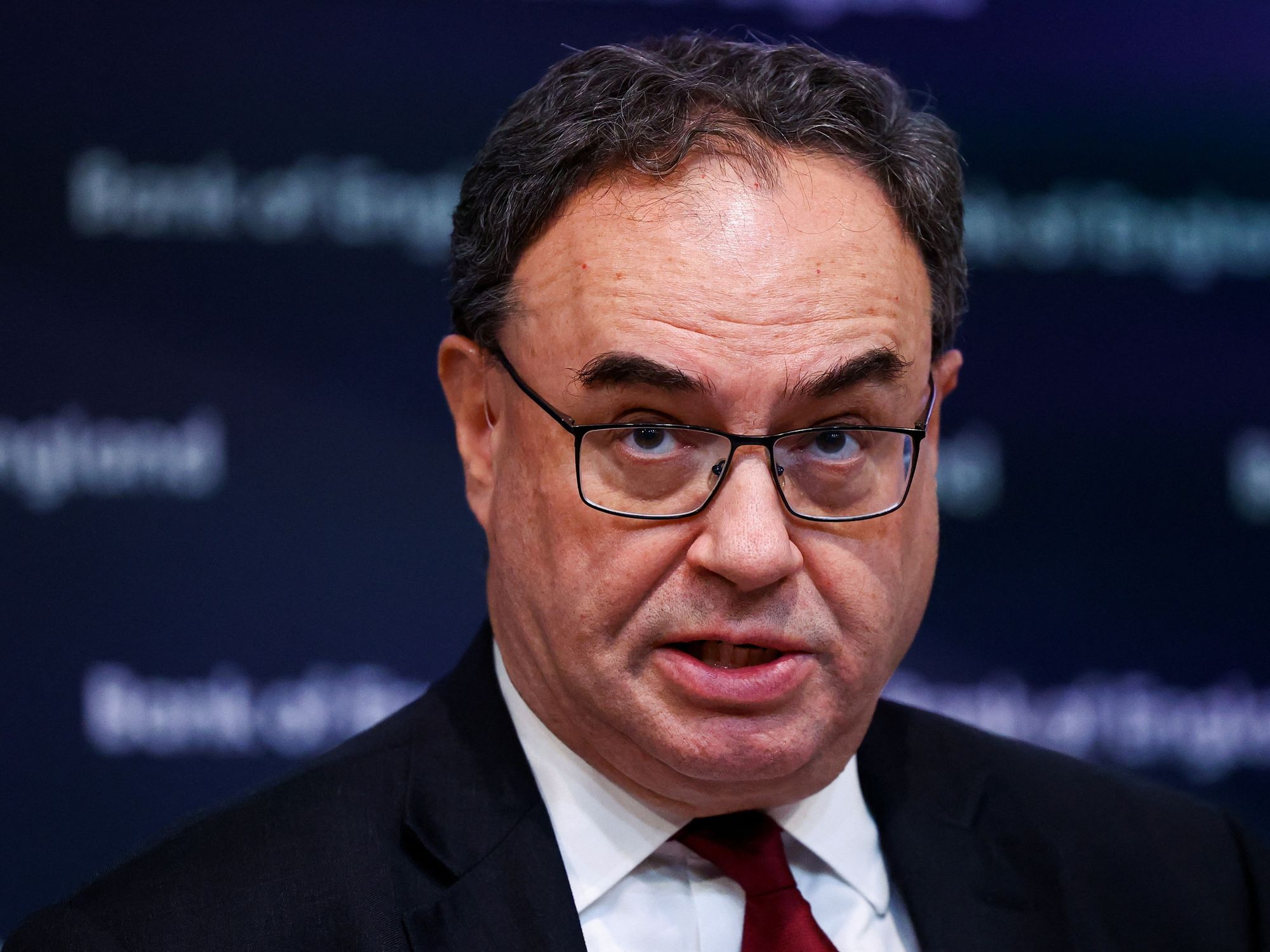 Bank of England governor Andrew Bailey