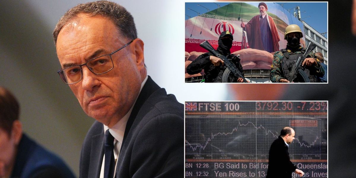 Bank of England warns of 2008-style financial crash as Iran conflict decimates British economy Bank of England warns of 2008-style financial crash as Iran conflict decimates British economy