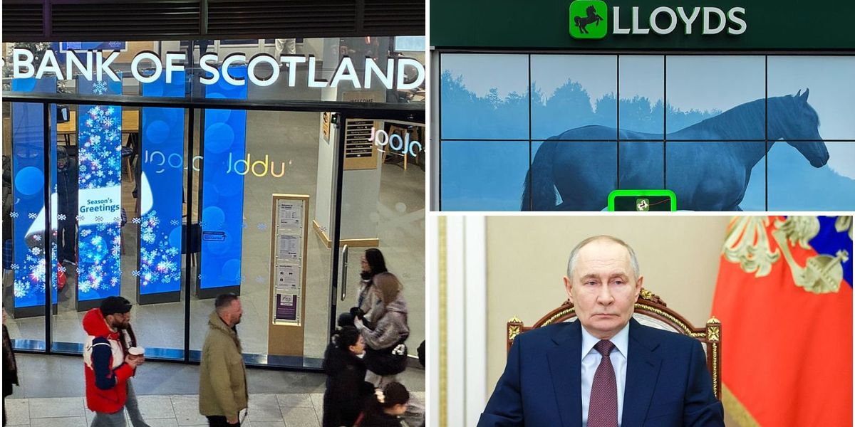 Lloyds Banking Group slapped with £160k fine after Bank of Scotland breaches Russia sanctions Lloyds Banking Group slapped with £160k fine after Bank of Scotland breaches Russia sanctions