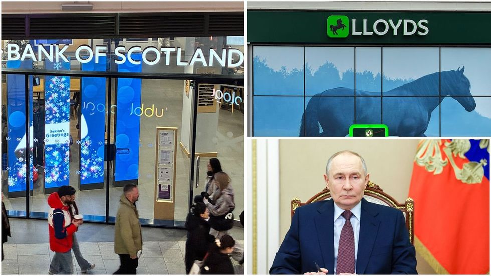 Bank of Scotland branch, Lloyds branch and Vladimir Putin