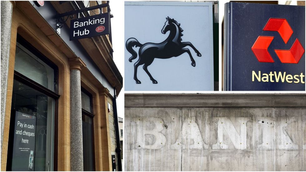 Banking hubs launched to 'protect cash access' as 6,000 bank branches close - full list of 14 new locations