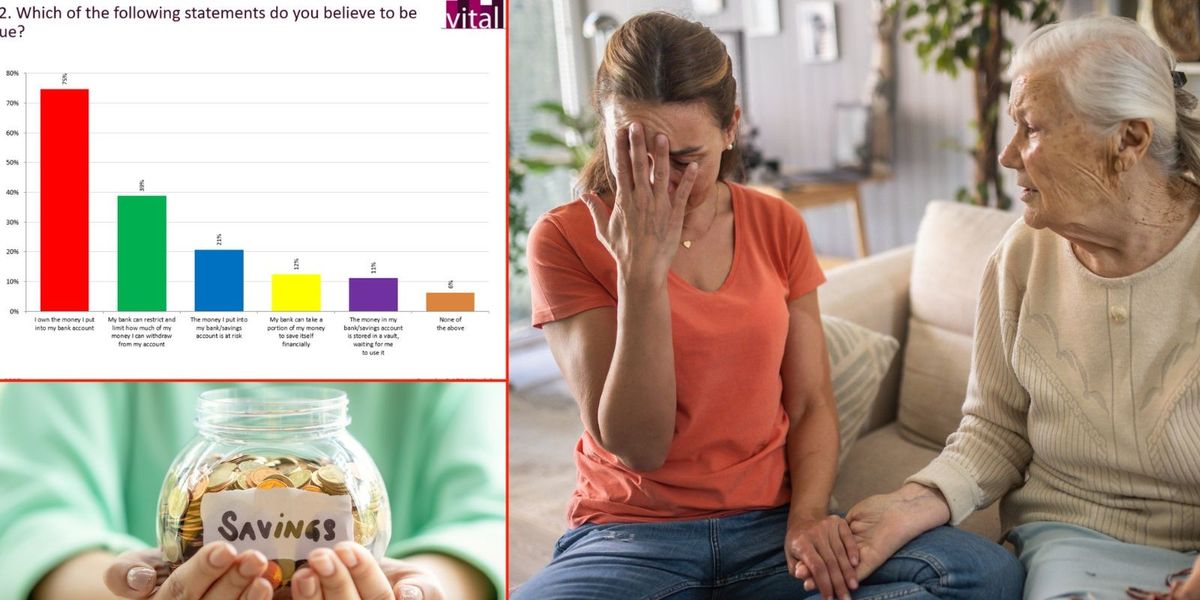 Revealed: 75% of Britons wrongly believe they still own their savings after depositing it in the bank