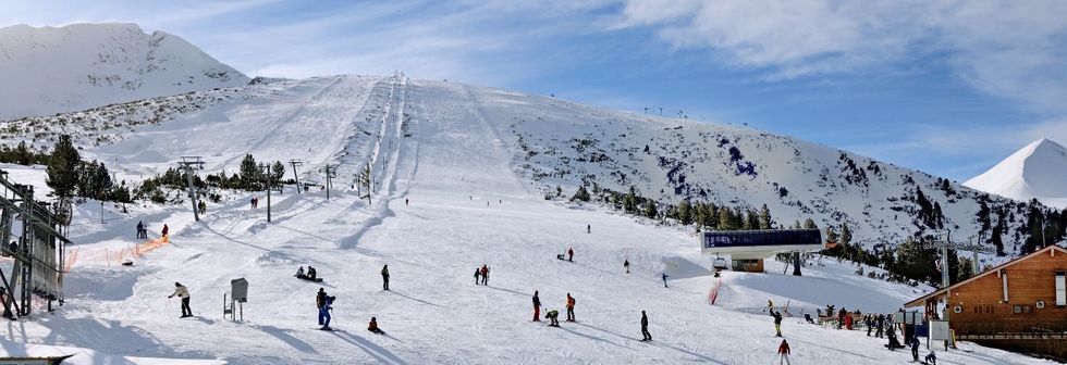 Bansko skiing
