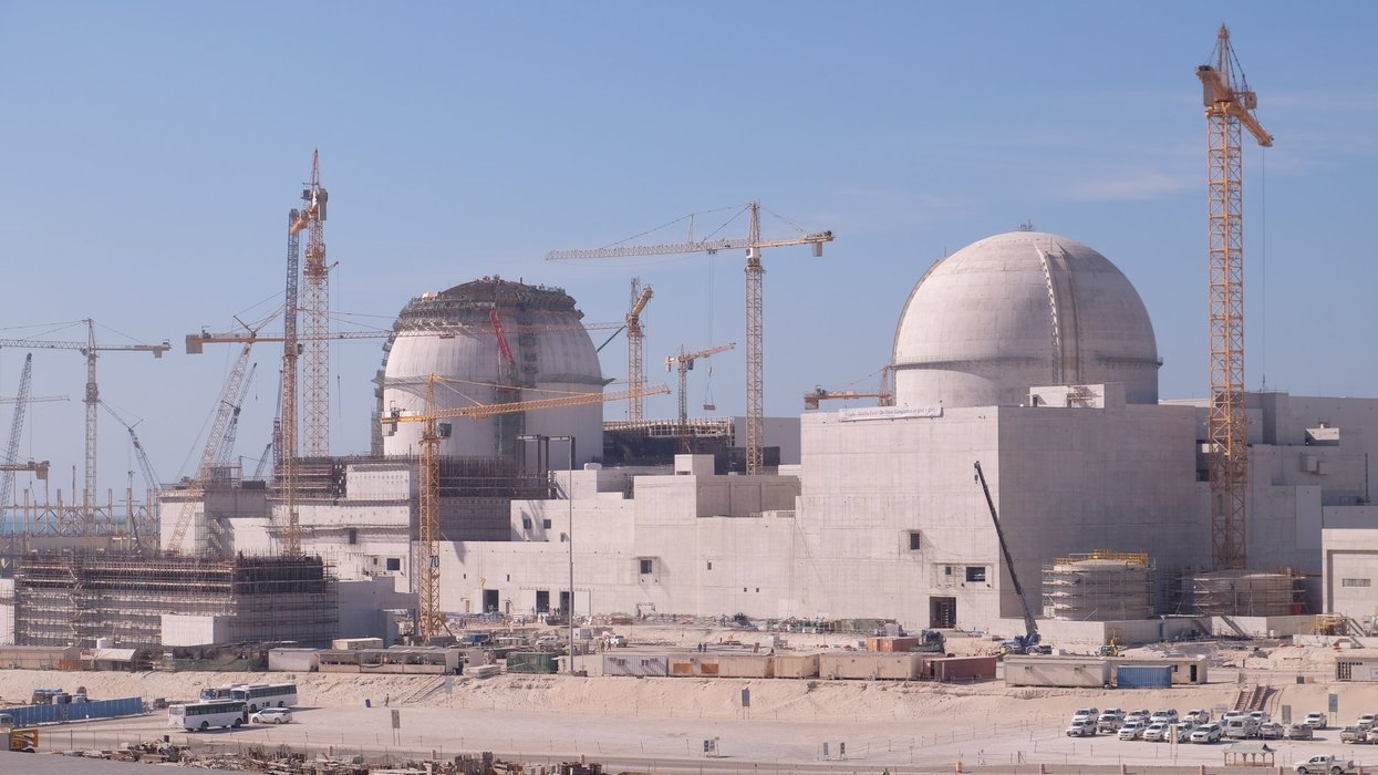 Barakah Nuclear Energy Plant under construction