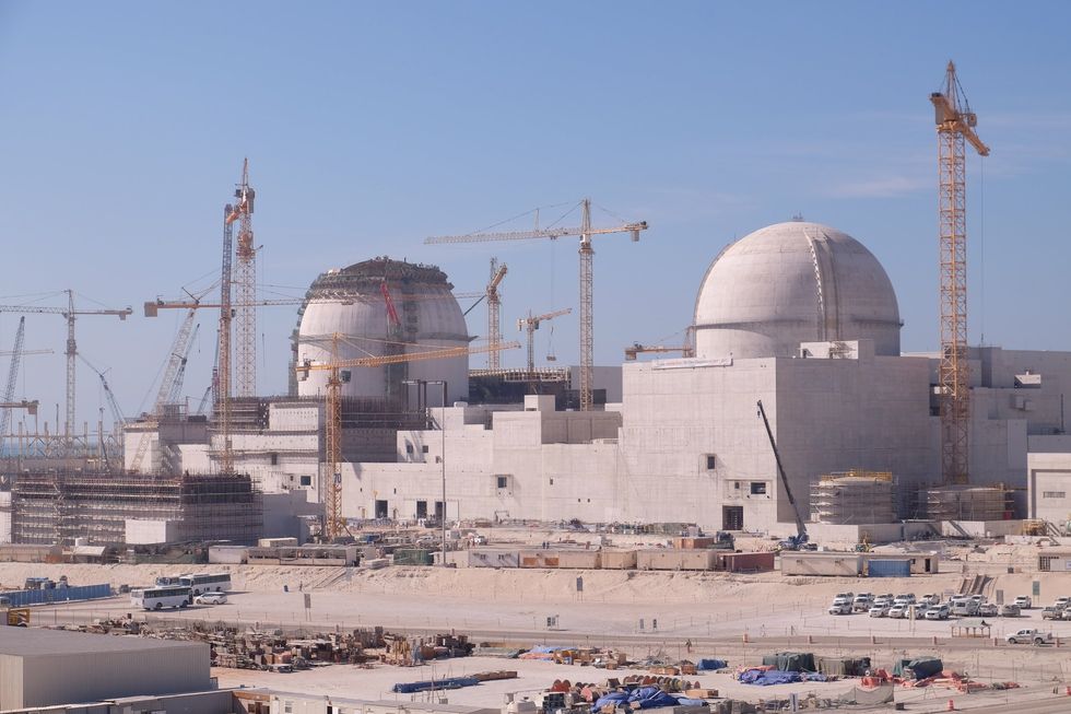 Barakah Nuclear Energy Plant under construction