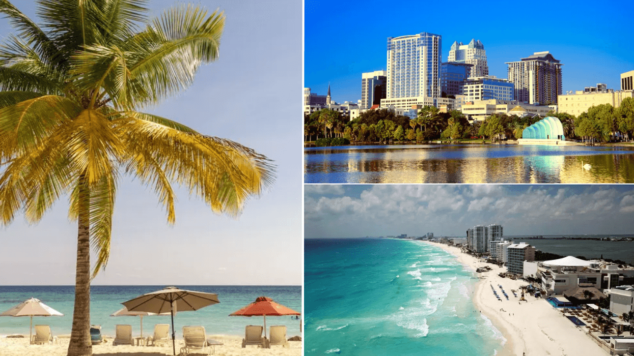 Barbados / Orlando / Cancun beach Mexico