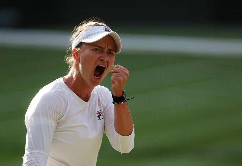 Barbara Krejcikova has won all three matches against Elena Rybakina