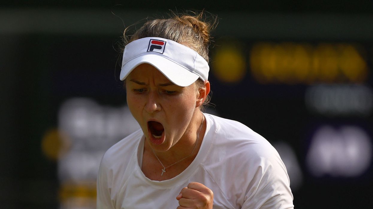 Barbara Krejcikova is through to the Wimbledon final