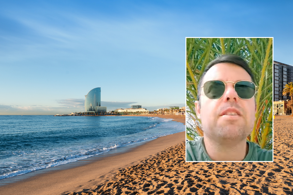 Barcelona beach / expat