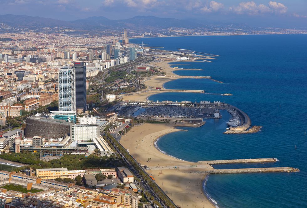 Barcelona beach