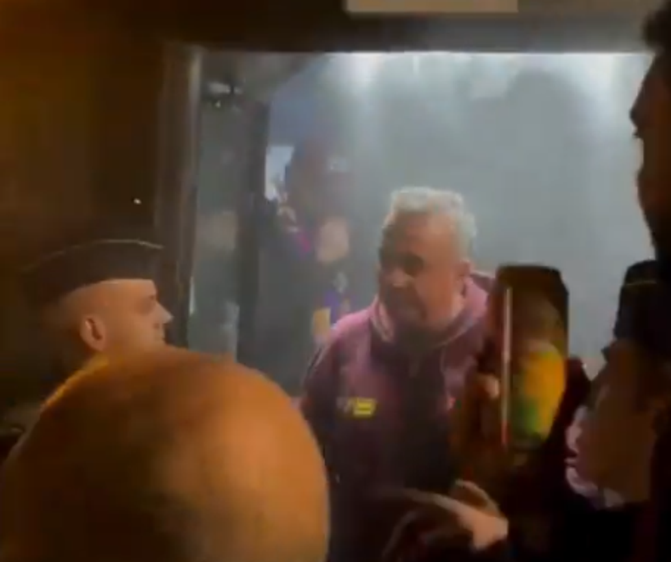 Barcelona bus fire