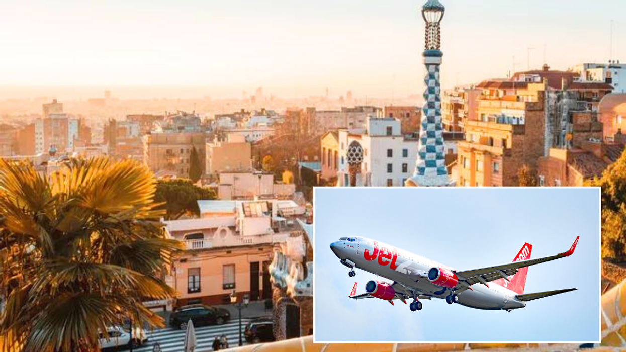 Barcelona / Jet2 plane