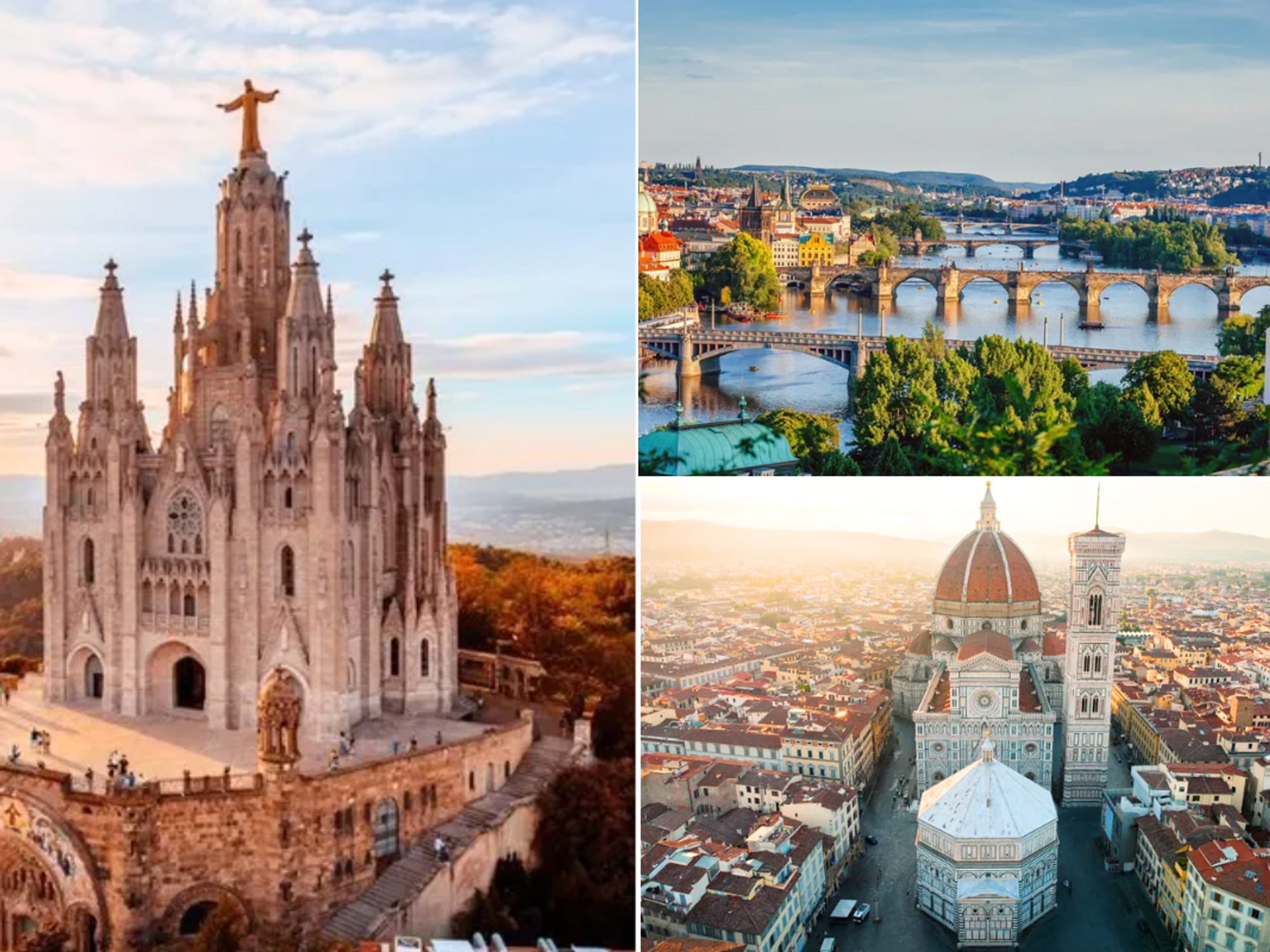Barcelona / Prague / Florence