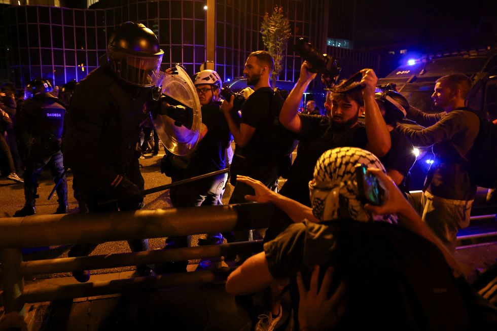 Barcelona pro-Palestine riots