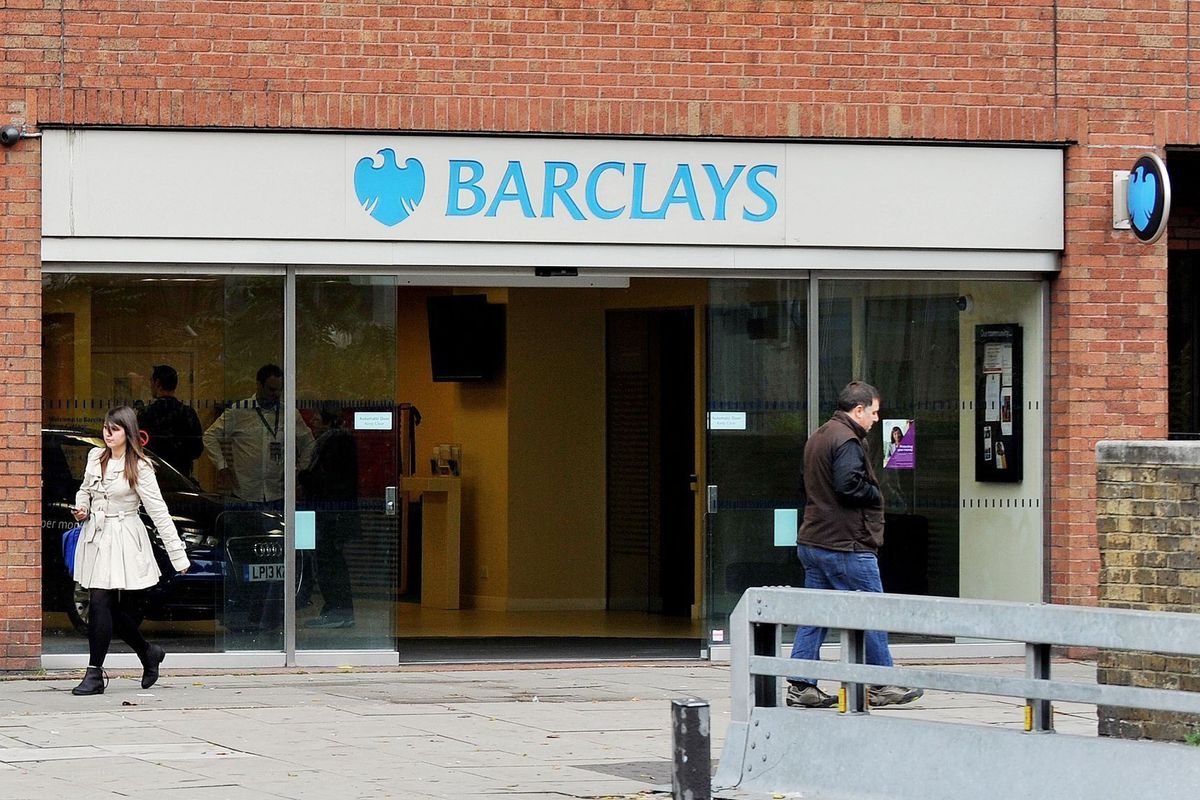 Barclays bank branch in pictures