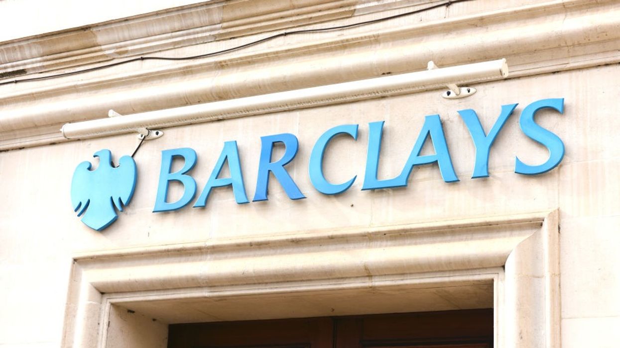 Barclays bank sign