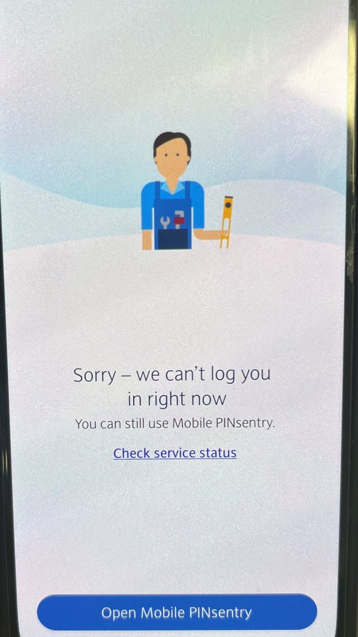 Barclays mobile app not working