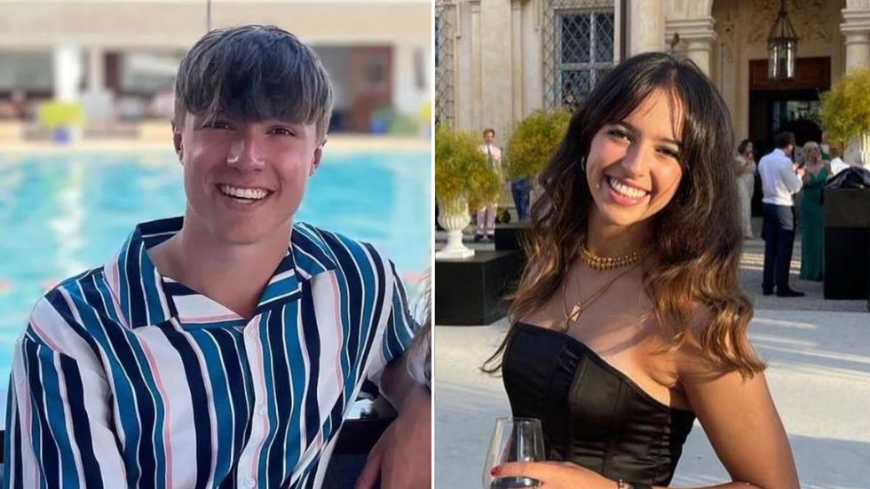 Barnaby Webber and Grace Kumar