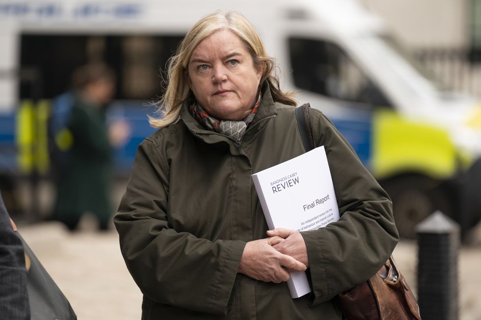 Baroness Casey carrying the review into the Metropolitan Police