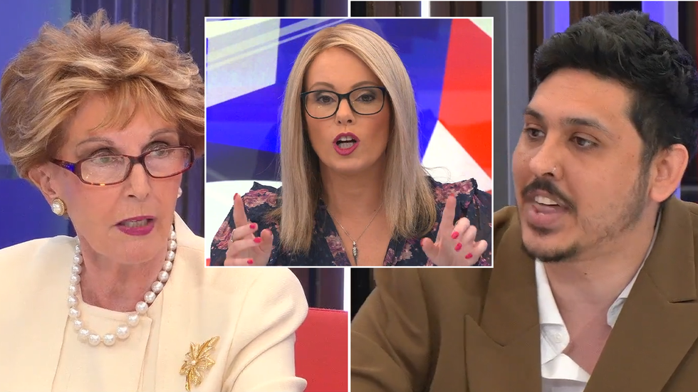 Baroness Forster, Michelle Dewberry and Curtis Daly