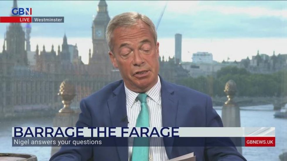 Nancy Pelosi’s ‘one woman mission’ to Taiwan 'looks reckless at best’ says Nigel Farage