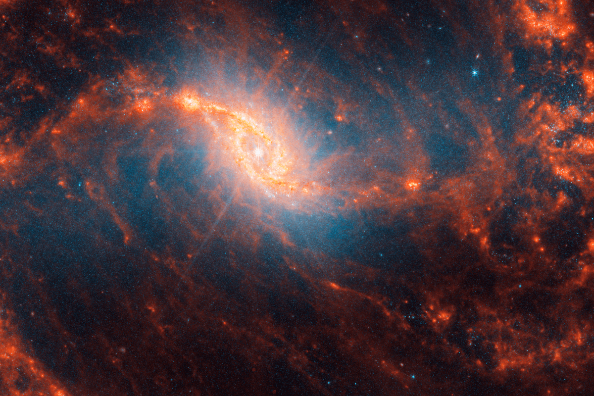 Barred spiral galaxy, NGC 1365