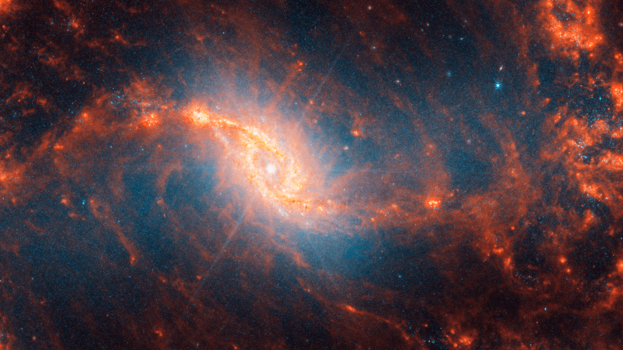 Barred spiral galaxy, NGC 1365