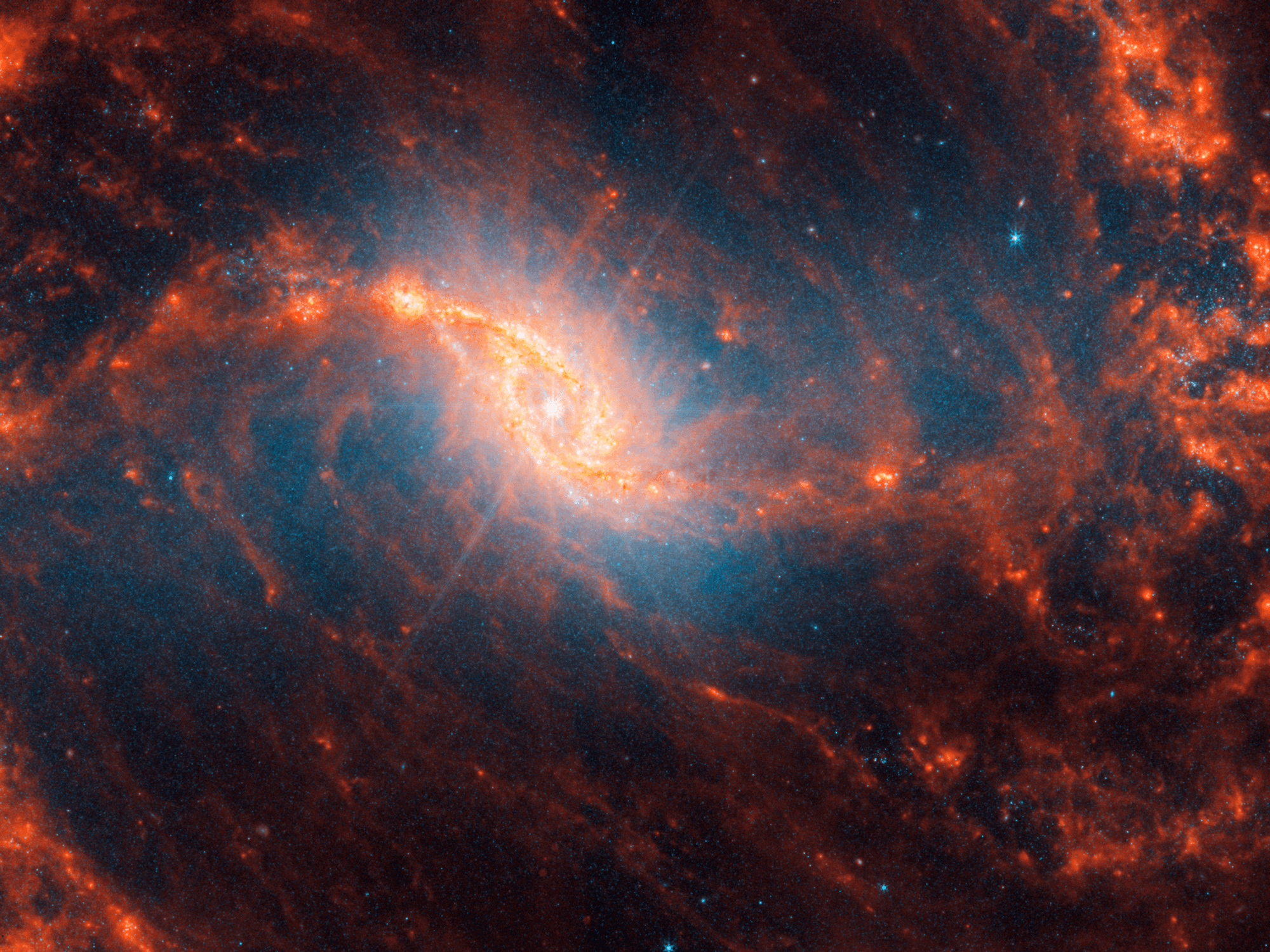 Barred spiral galaxy, NGC 1365