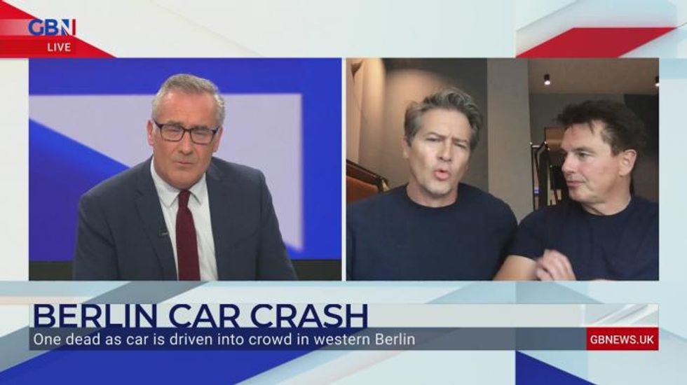 John Barrowman told to hide behind something 'in case there was a second attack' in Berlin