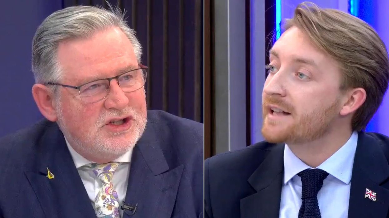 Barry Gardiner and councillor Jaymey McIvor