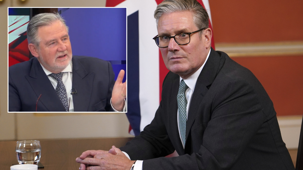 Barry Gardiner and Keir Starmer