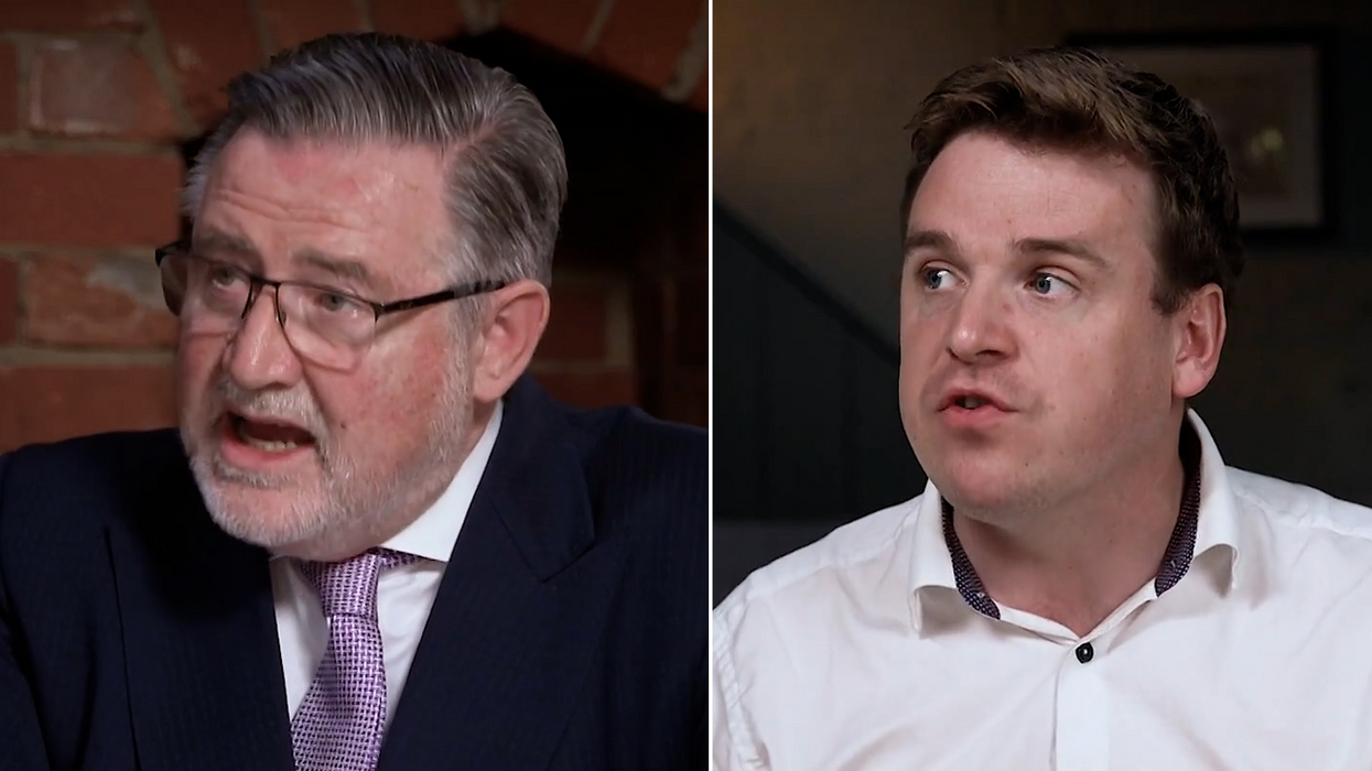 Barry Gardiner and Tom Hunt came to blows on GB News