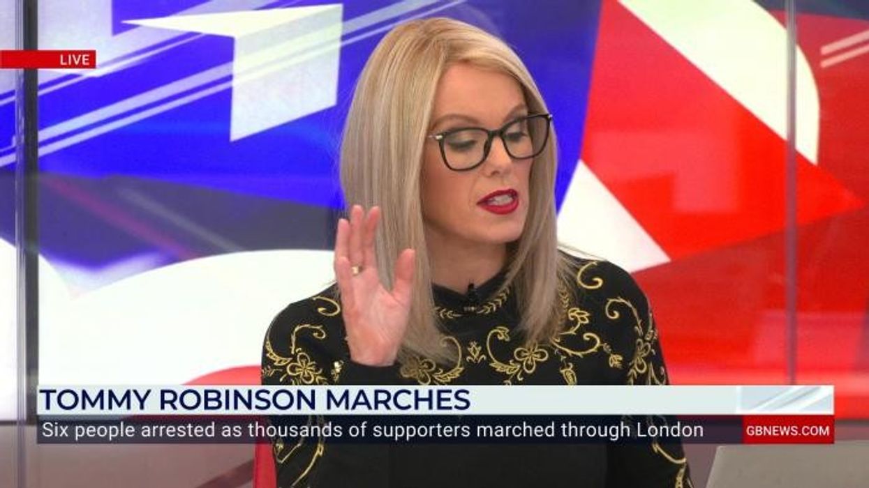 Tommy Robinson: Michelle Dewberry questions ‘far-right’ protest claim as supporters march through London - 'Really?'