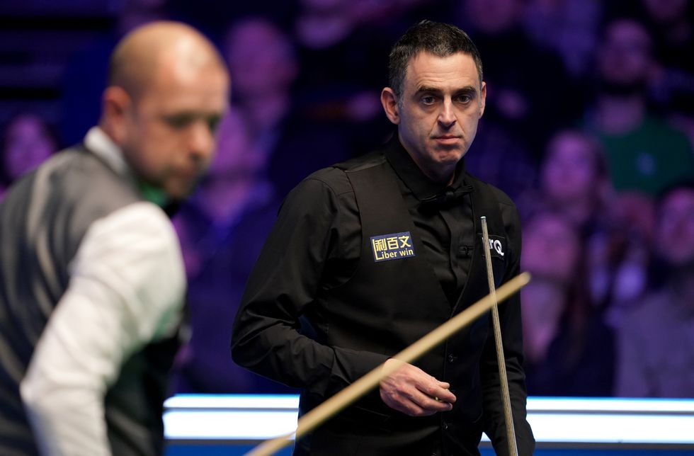 Barry Hawkins and Ronnie O'Sullivan