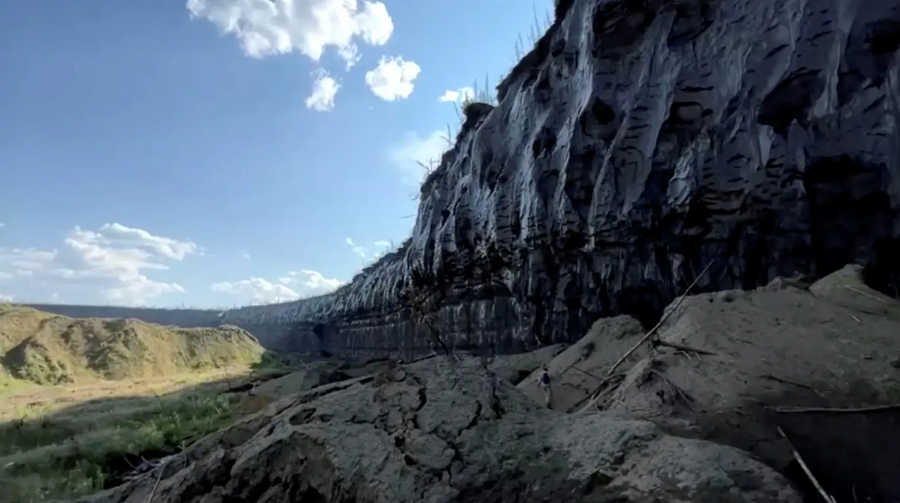 Batagaika crater
