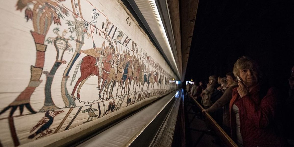 Bayeux Tapestry: British Museum to make exhibition free to see for all under-16s Bayeux Tapestry: British Museum to make exhibition free to see for all under-16s