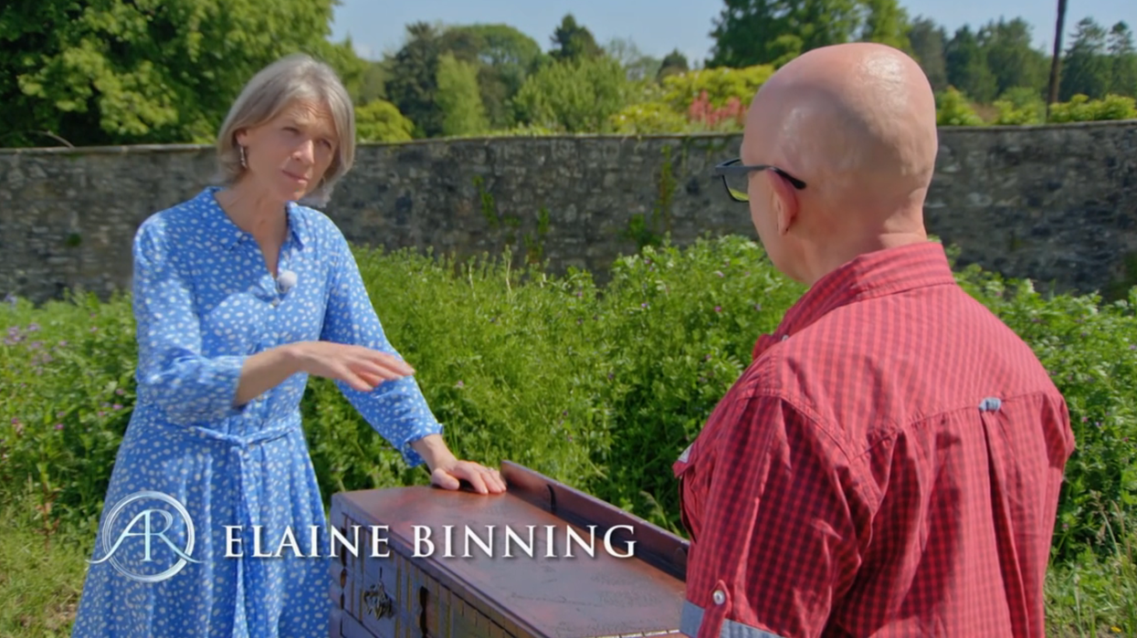 BBC Antiques Roadshow: Elaine Binning