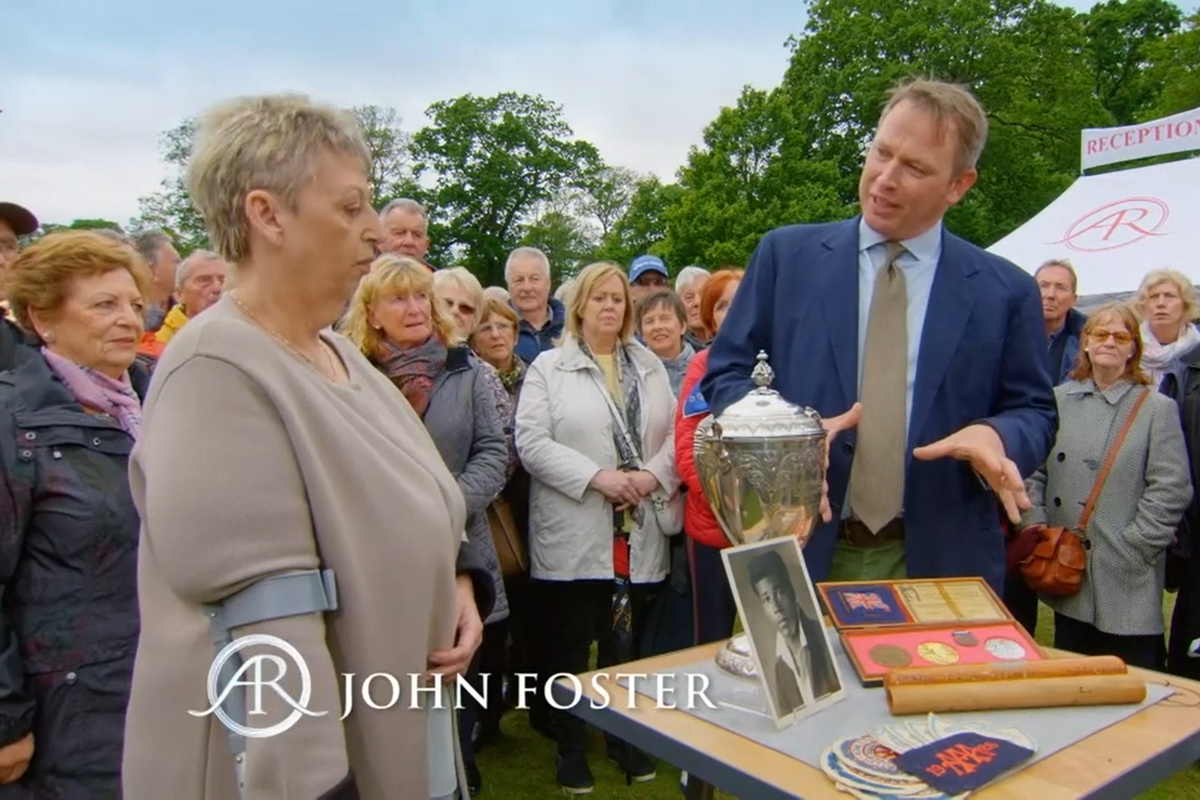 BBC Antiques Roadshow: The Lytham Hall guest