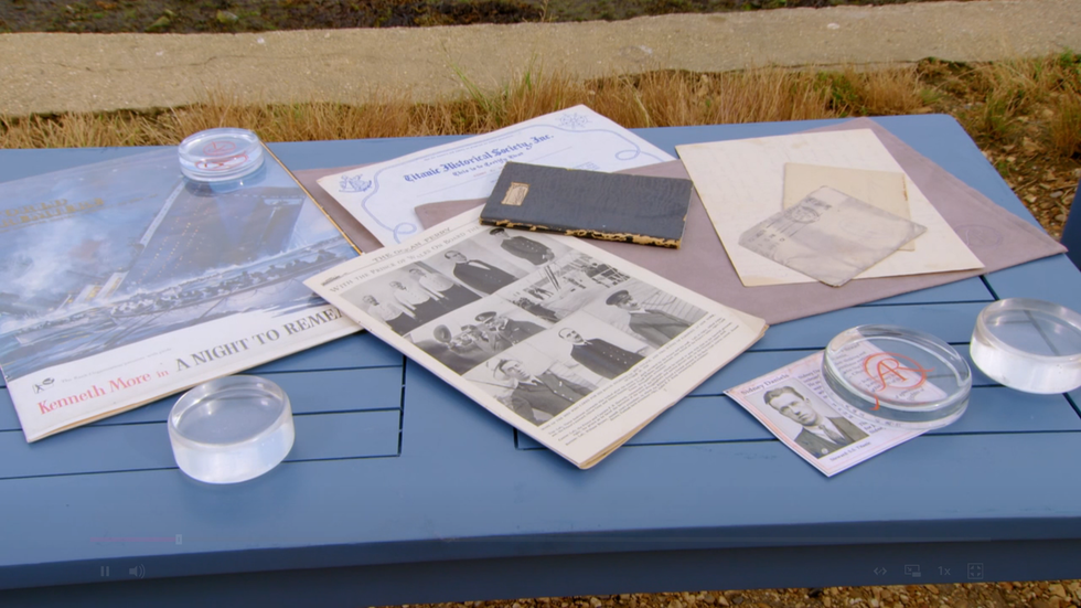 BBC Antiques Roadshow: The Titanic items