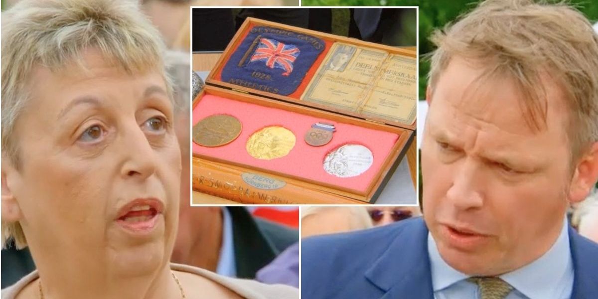 NextImg:BBC Antiques Roadshow expert makes stern demand to guest over treatment of Olympics memorabilia