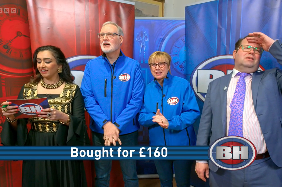 BBC Bargain Hunt: Roo Irvine and Thomas Forrester