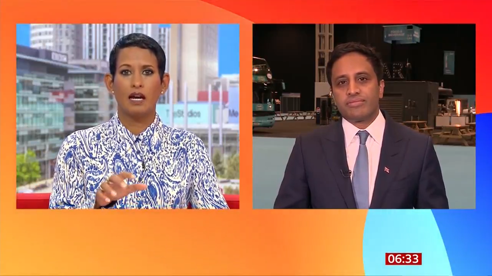 BBC Breakfast: Naga Munchetty and Zia Yusuf