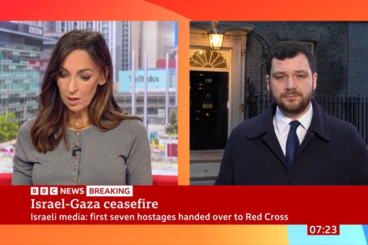 BBC Breakfast's Henry Zeffman told Sally Nugent