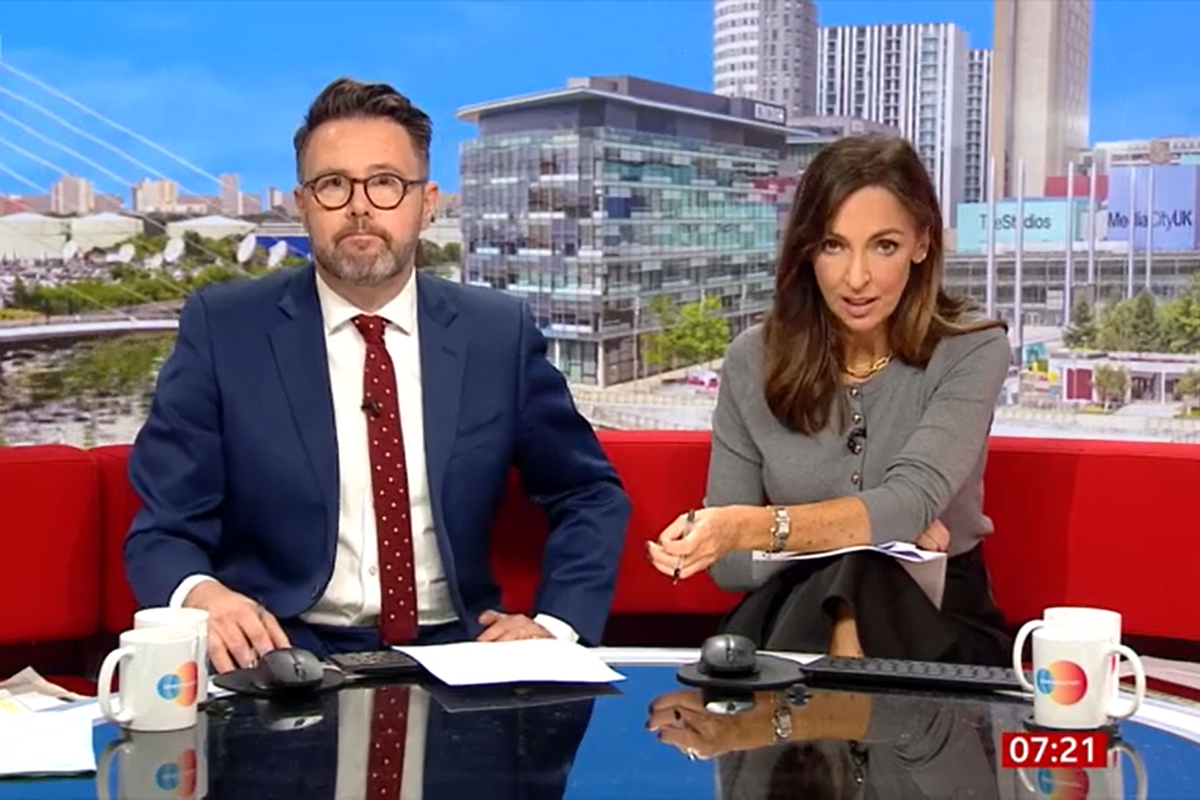 BBC Breakfast's Jon Kay and Sally Nugent