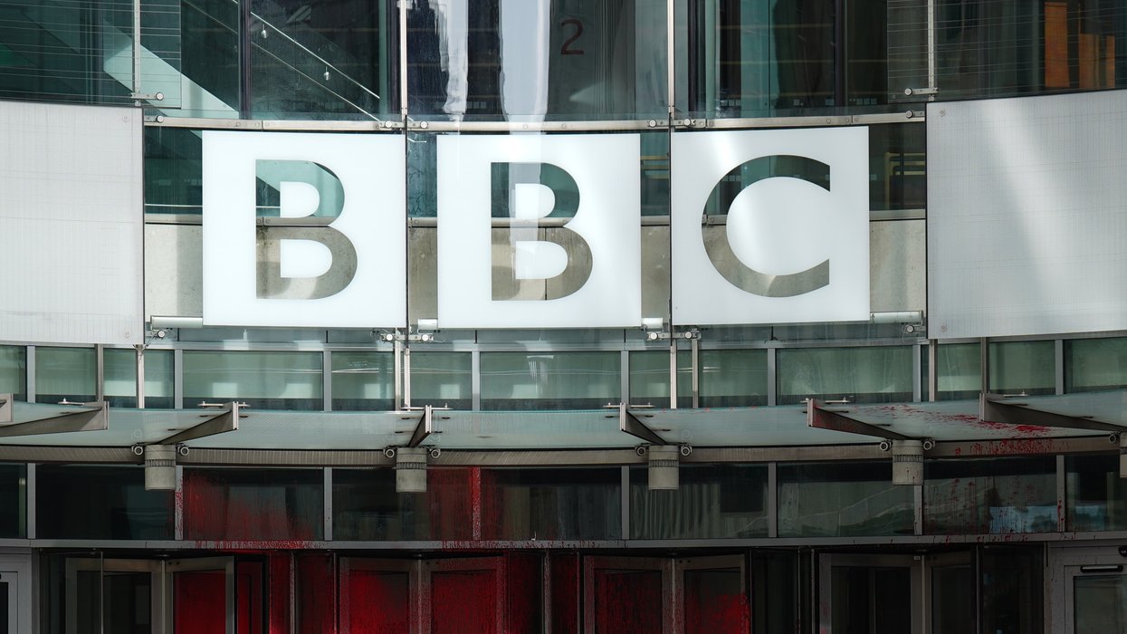 BBC Broadcasting House protest