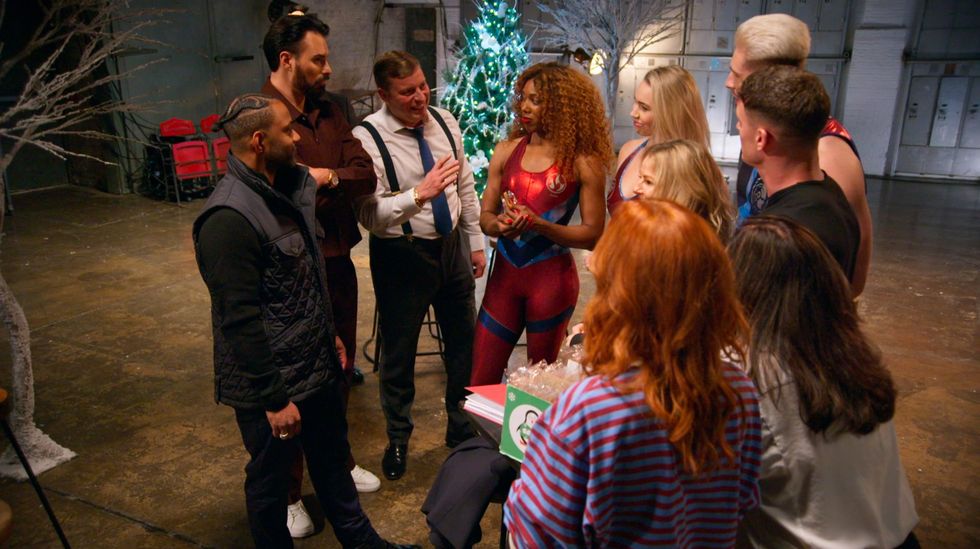 BBC Celebrity Apprentice: Sarah Hadland and Tom Skinner