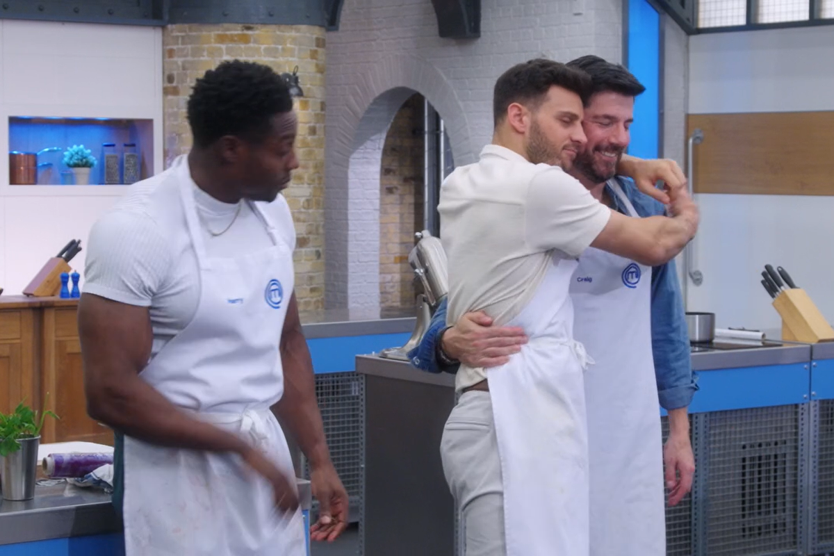 BBC Celebrity Masterchef: Craig Doyle was supported