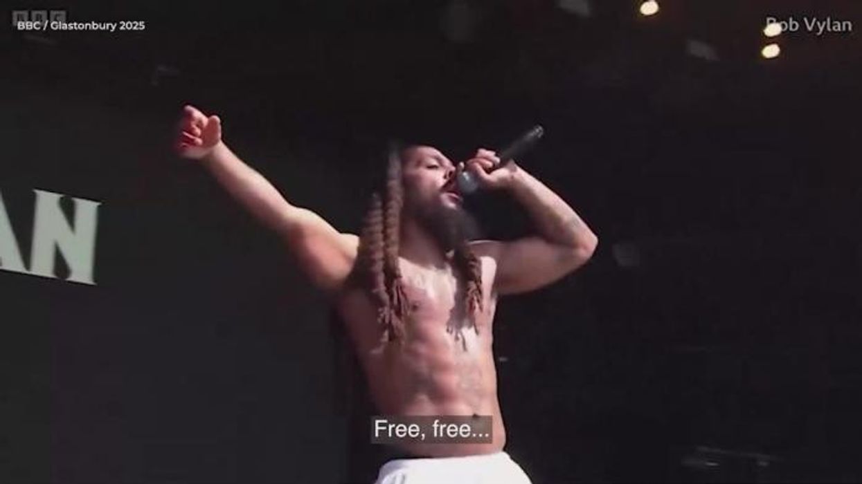 Glastonbury 'appalled' by Bob Vylan's 'antisemitic' chanting as festival admits rapper 'crossed a line'