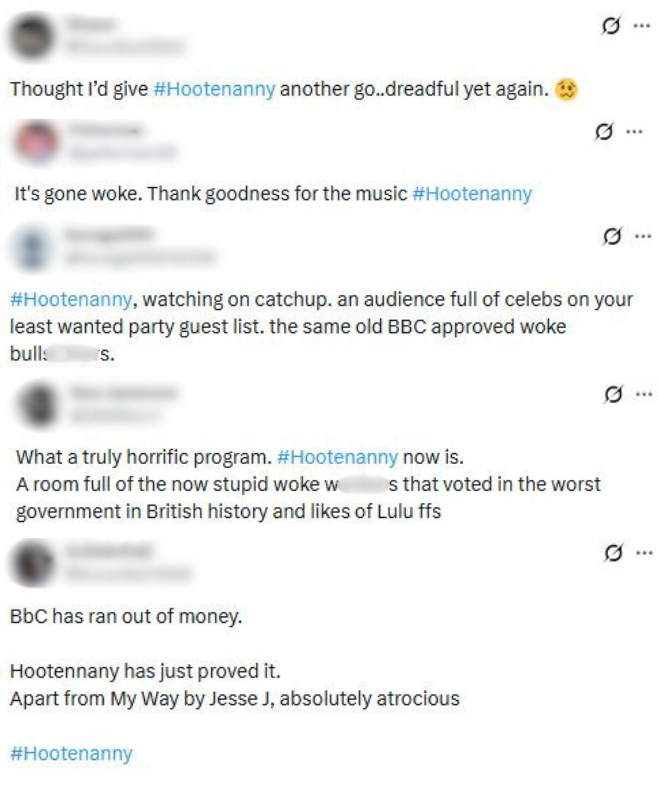 BBC Hootenanny: Viewers accused the show of 'going woke'